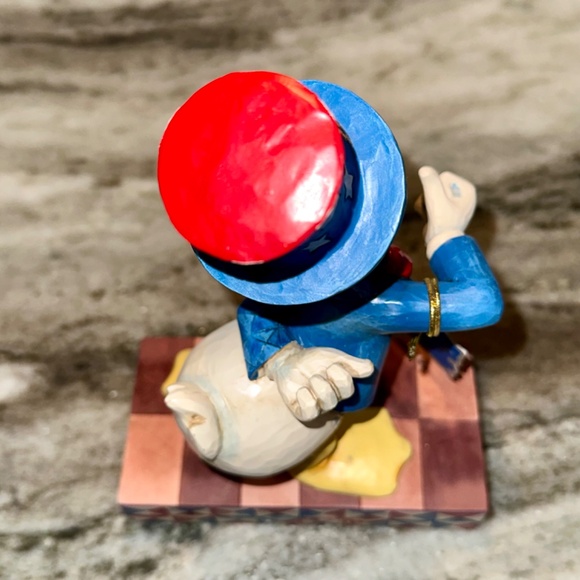 Jim Shore Disney PATRIOTIC DONALD DUCK Yankee Doodle Duck Figure 4th of July NEW - Picture 7 of 9